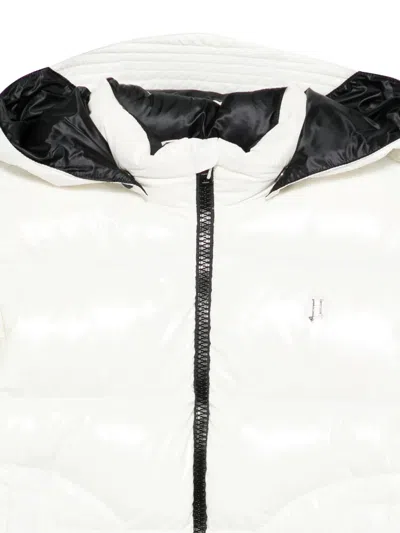 Herno Hooded Puffer Jacket In White