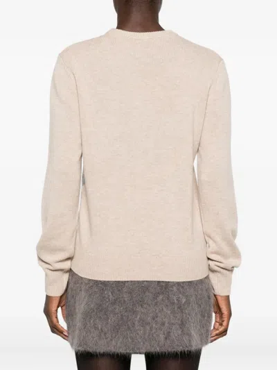 Mc2 Saint Barth New Queen C Jumper In Neutral