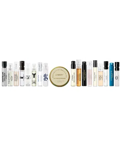 Created For Macy's Macy's 18-pc. Favorite Scents Sampler Set For Him Eau De Parfum Fragrance Kit In Transparent