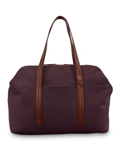 Samsonite Virtuosa Weekender Duffel Overnight Bag With Laptop Computer Sleeve In Burgundy