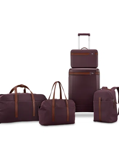 Samsonite Virtuosa Weekender Duffel Overnight Bag With Laptop Computer Sleeve In Burgundy