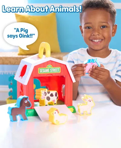 Sesame Street Elmo's Learn & Sort Barn In Multi