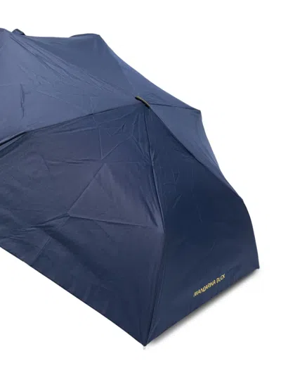 Mandarina Duck Plaid Umbrella In Blue