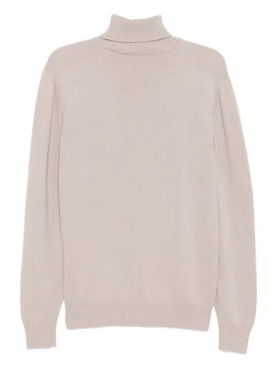 Lardini Wool Jumper In Neutral