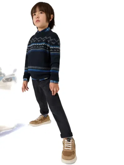 Mayoral Five-pocket Jeans In Blue