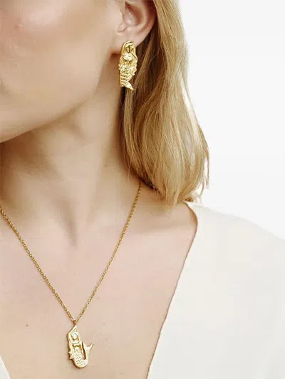 Labelled Jewellery Sirena Earrings In Gold