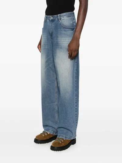 Kidsuper Button-fastening Jeans In Blue