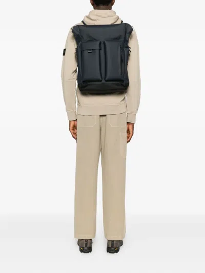 Rains "otaru W3" Backpack In Blue