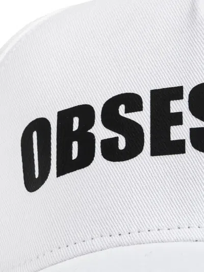 Dsquared2 Logo-print Baseball Cap In White
