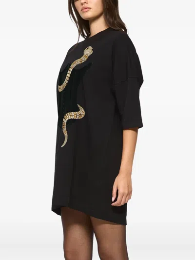 EVA 印花迷你连衣裙