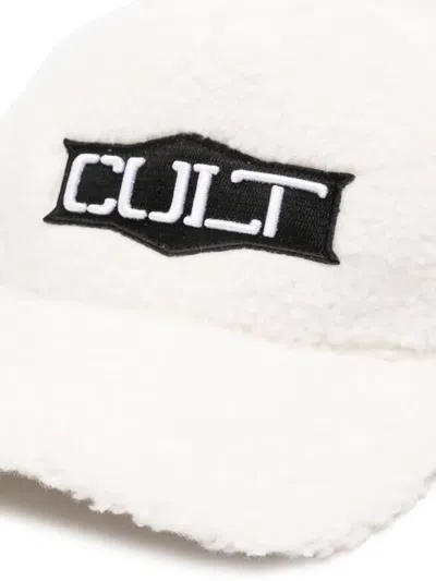 Cult Logo-patch Cap In White