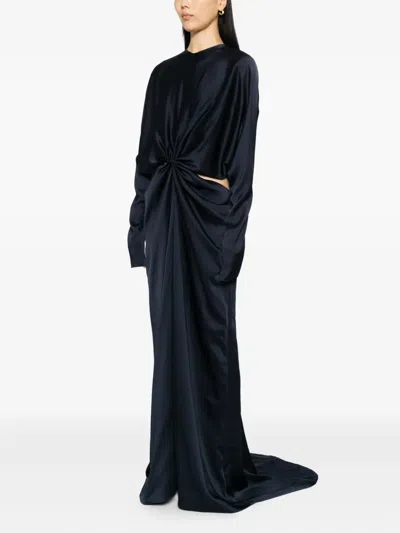 Stella Mccartney Wrap Dress In Blue