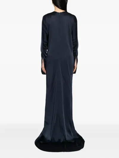 Stella Mccartney Wrap Dress In Blue