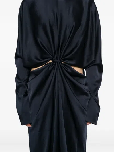 Stella Mccartney Wrap Dress In Blue