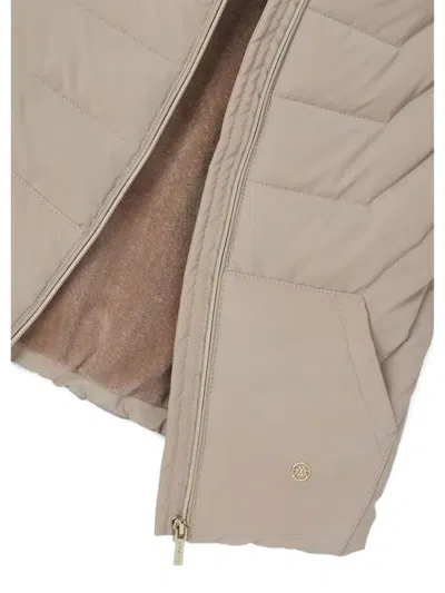 Mayoral Padded Hooded Gilet In Neutral
