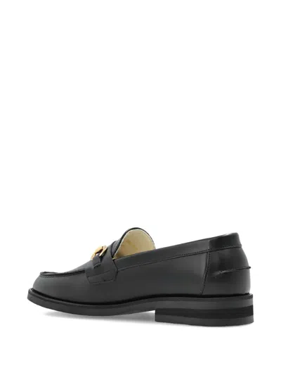 Duke & Dexter Wilde Leather Loafers In Black