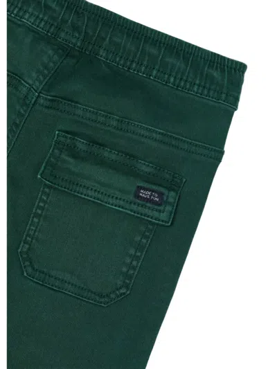 Mayoral Flap-pocket Trousers In Green