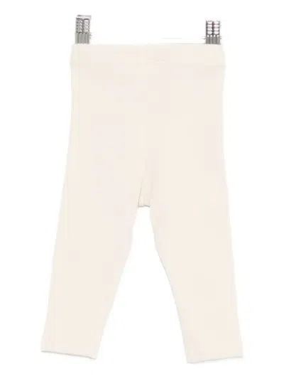 Donsje Embroidered-motif Trousers In Neutral