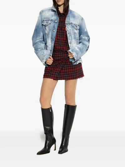 Off-white For Walking Loop Boots In Black