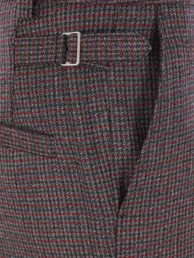 Namacheko Attila Houndstooth-pattern Trousers In Gray