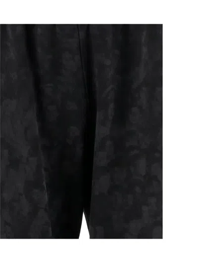 Cultura Elasticated Pattern Ttrack Pants In Black
