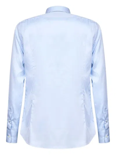 D4.0 Buttoned Shirt In Blue