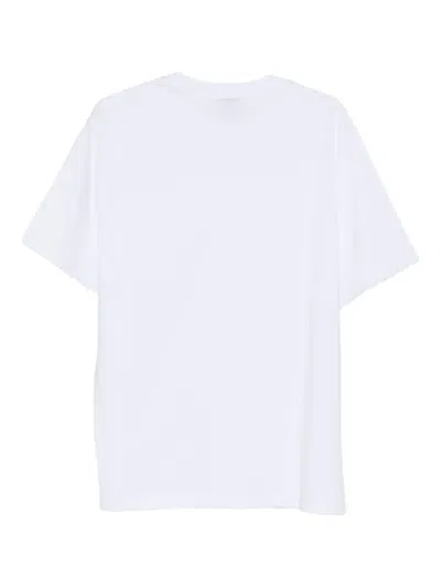 Awake Ny Mens White Elephant Crewneck Cotton-jersey T-shirt In White