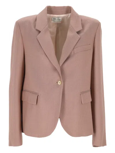 单排扣西装夹克