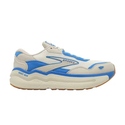 Pre-owned Brooks Ghost Max Se 'silver Lining Surf The Web' | Cream | Men's Size 9.5 In White