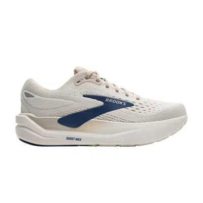 Pre-owned Brooks Ghost Max 3 'coconut Navy' | Cream | Men's Size 14 In White