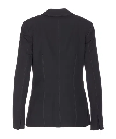Pinko Tailored Jacket Notched Lapel In Black