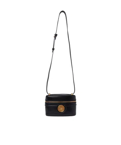 Chloé Chloe Horse Medal Shoulder Bag Women In Black