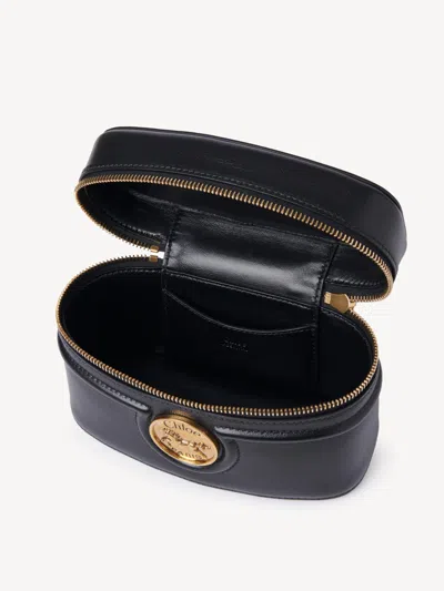 Chloé Chloe Horse Medal Shoulder Bag Women In Black