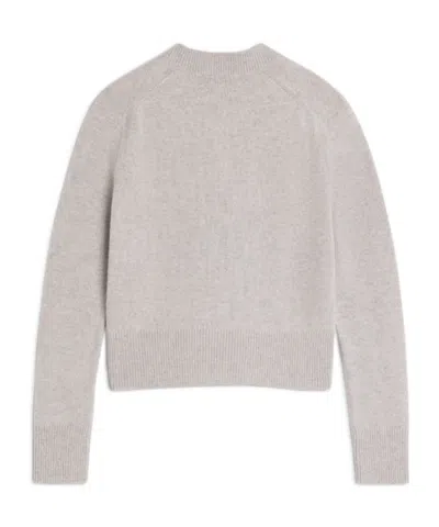 Maison Kitsuné Baby Fox Cardigan In Gray