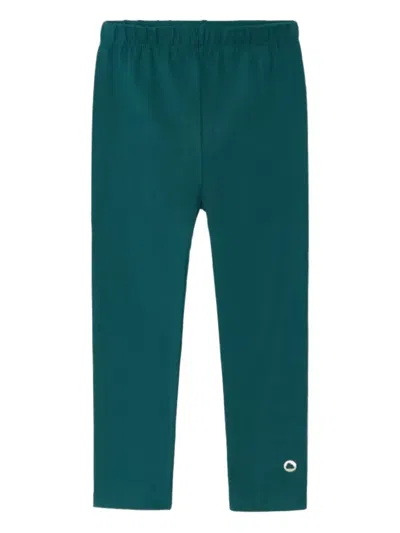 Mayoral Logo-detail Leggings In Green