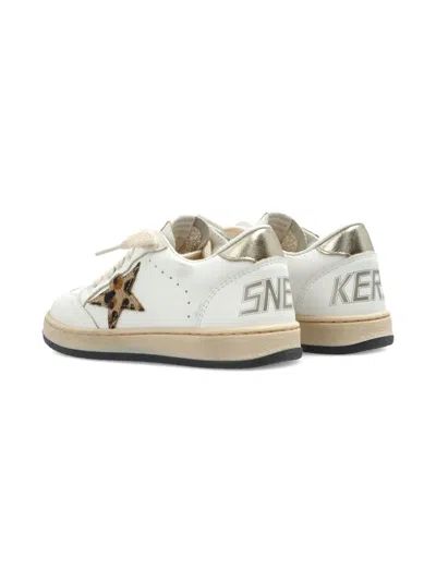 Golden Goose Ballstar Sneakers In Neutral