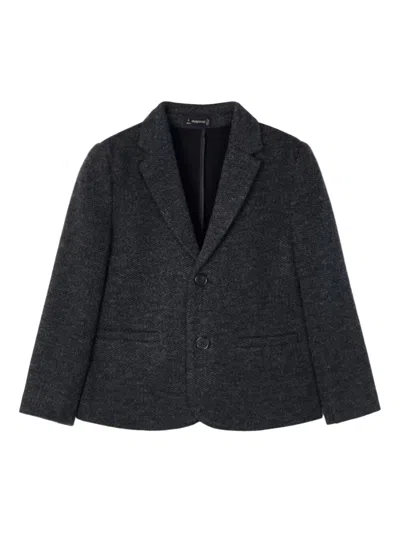 Mayoral Formal Blazer In Gray