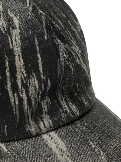 Rick Owens Drkshdw Textured Fabric Cap Vintage Style In Multi