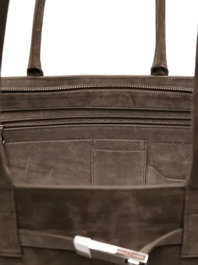 Benedetta Bruzziches Brown Calf Leather Bos Taurus Shoulder Bag In Brown