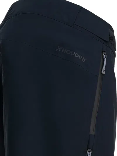 Houdini Sportswear Zip Detail Trousers In Black