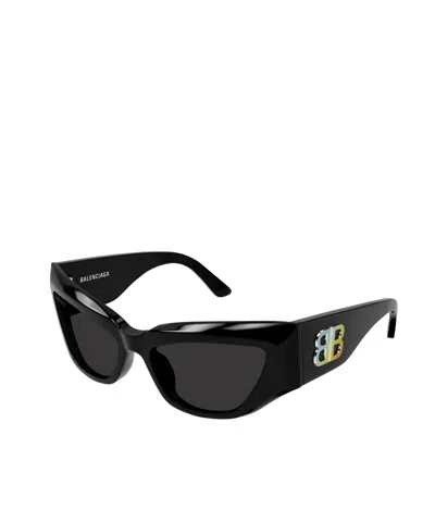 Balenciaga Eyewear Cat-eye Frame Sunglasses In Blue