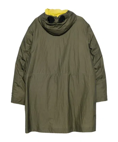 C.p. Company Long-sleeved Casual Jacket In Green