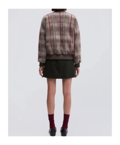 Aspesi Pyrenean Wool Cardigan In Brown