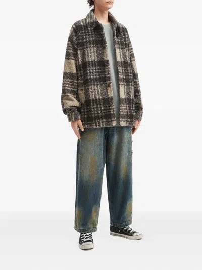 Aftermaths Patchwork Jeans In Blue