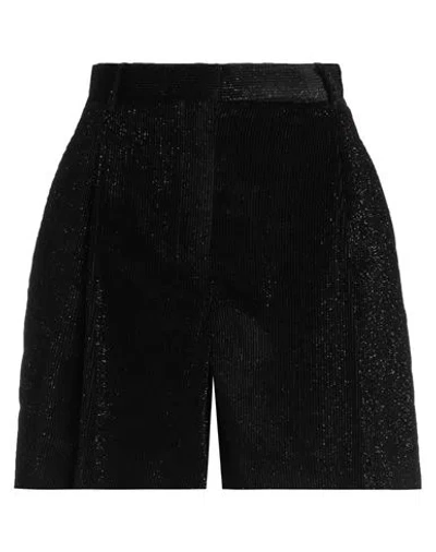 Grifoni Woman Shorts & Bermuda Shorts Black Size 6 Viscose, Polyester, Polyamide In Black