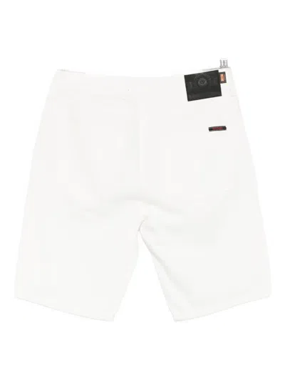 Superdry Cotton Denim Shorts In White