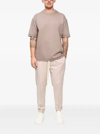 Hamza Khan T-shirt In Neutral
