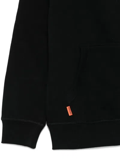 Superdry Zip-up Hoodie In Black