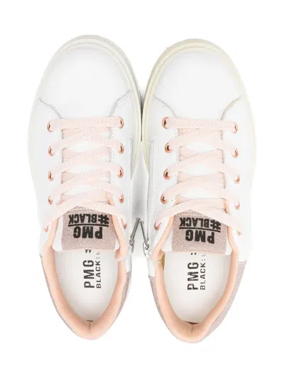 Primigi Glitter-panel Sneakers In White