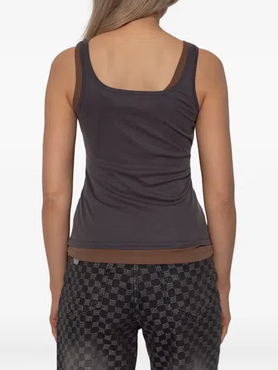 Misbhv Embroidered Layered Top In Multi